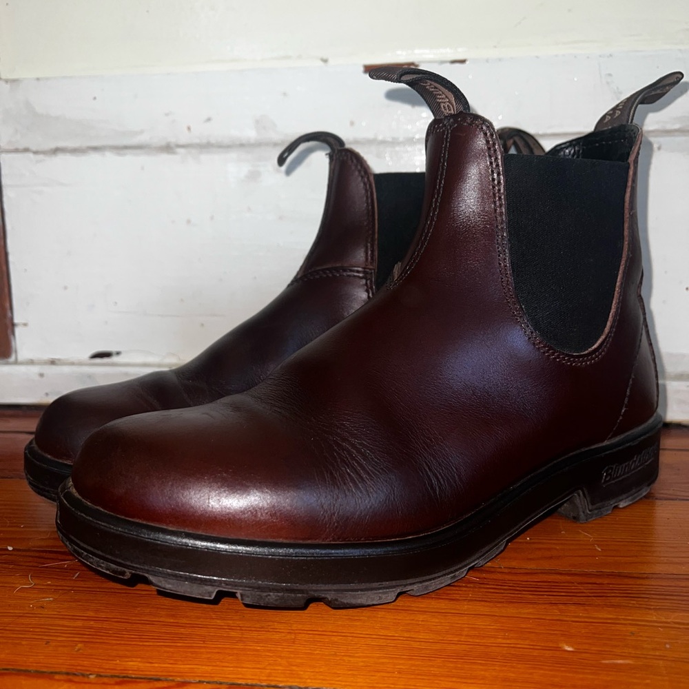 Blundstone Dark Brown Leather Boots